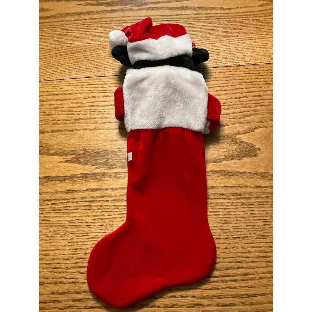 Vintage Disney Mickey Mouse Christmas Stocking Kurt S Adler Plush Santa stocking